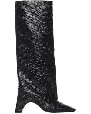 Coperni Boots Calfskin - Black