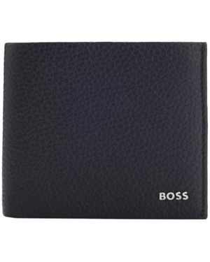 BOSS Letter Logo Wallet - Blue