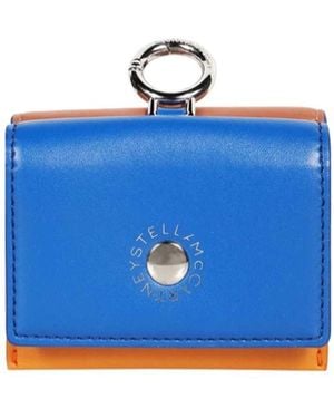 Stella McCartney Logo Wallet - Blue