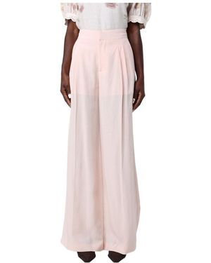 Twinset Wide Leg Trousers - Pink