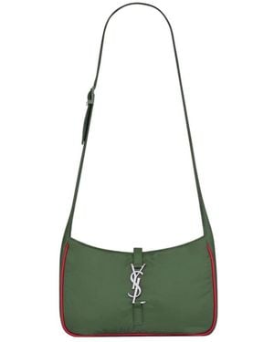 Saint Laurent Le 5 À Messenger Bag - Green