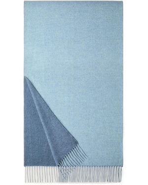 Loro Piana Two-Tone Scarf - Blue