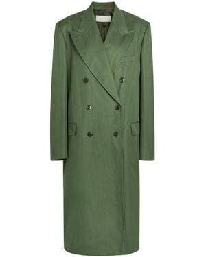 Dries Van Noten Rosea Coat - Green