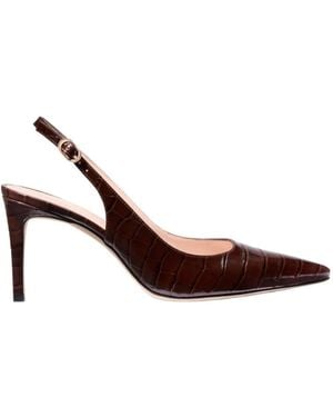Stuart Weitzman Stuart Power Slingback 75 - Brown