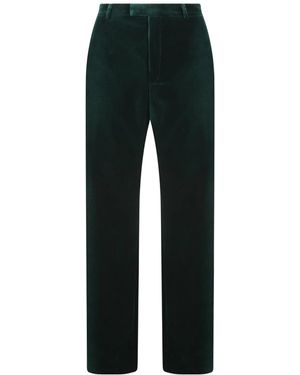 Gucci Stretch Velvet Pants - Black