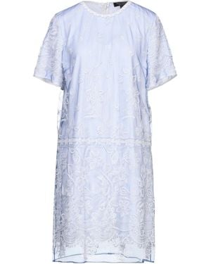 Burberry Mini Dress Polyester, Polyamide, Cotton - Blue