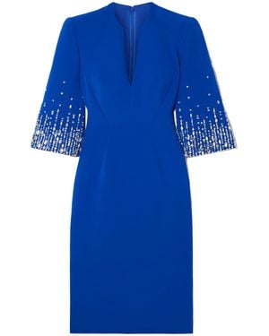Jenny Packham Slim-Fit Comfortable Cocktail Dress - Blue