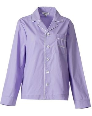 Sporty & Rich Pyjamas Shirt - Purple