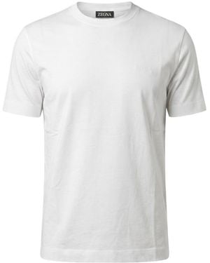 ZEGNA クルーネック Tシャツ - White