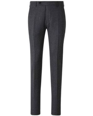 Berwich Casual Pants With Belt Loops - Blue