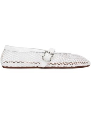 Alaïa Ballerina Flat - White
