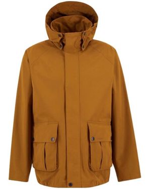 Barbour Re-Engineered Wading Spey Showerproof Jacket - Brown