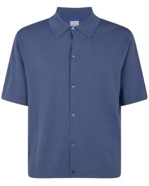 Paul Smith Checked Shirt - Blue