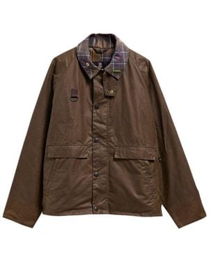 Barbour Icons Spey Waxed Jacket - Brown