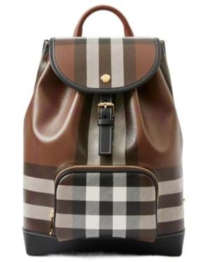 Burberry Check Backpack - Multicolour