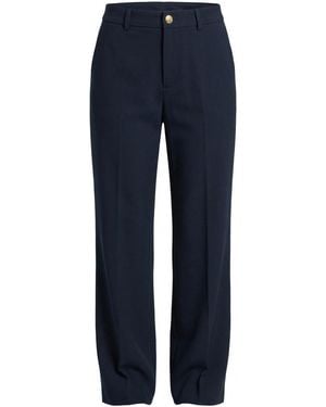 Gucci Logo Embroidery Trousers - Blue