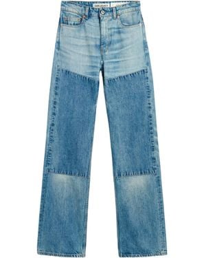 Our Legacy Patched Saddle Repair Wash - Blue