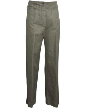 Aspesi Lace-Up Pants - Gray