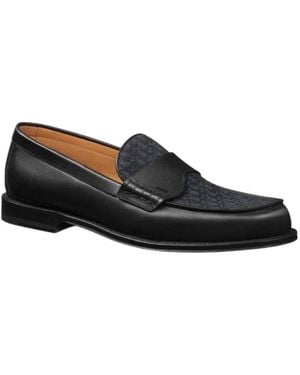 Dior Homme Granville Slip-On Loafers - Black