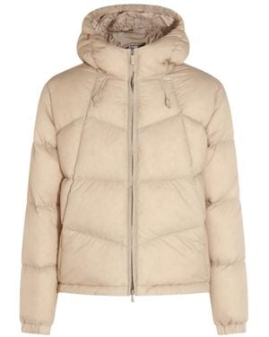 K-Way Quill Thermo Light Ripstop Jacket - Natural