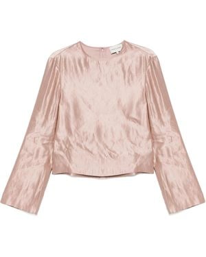 Loulou de Saison Long-Sleeved Blouse - Pink