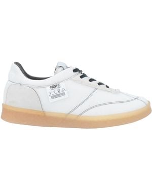 MM6 by Maison Margiela Two-Tone Casual Shoes - White