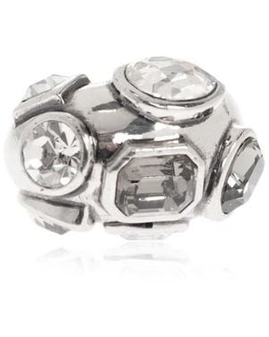 Etro Embellished Ring - White