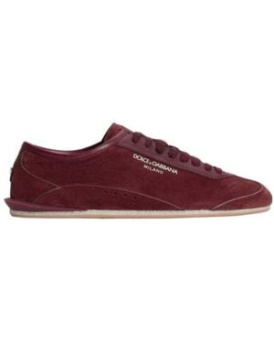 Dolce & Gabbana Low-Top Trainers - Red