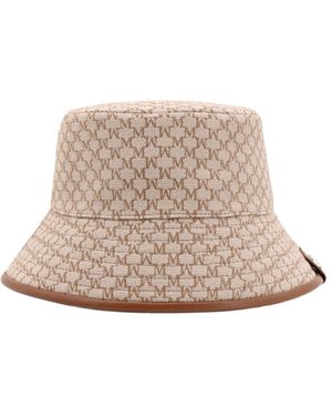 ハット Max Mara Embroidered polyester Tessa bucket hat Max Mara Max Mara Women Embroidered Polyester Tessa Bucket