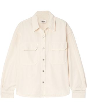 Agolde Long Sleeve Shirt - Natural