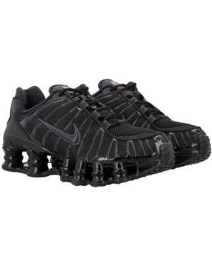 Nike Shox Tl Lace-Up Trainers - Black