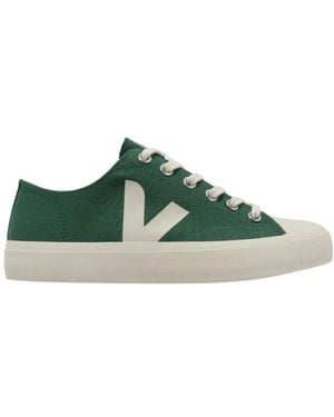 Veja Wata Ii Pierre Lace-Up Trainers - Green