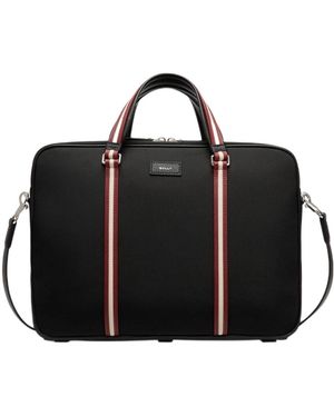 Bally Zipper Shoulder Bag - Black