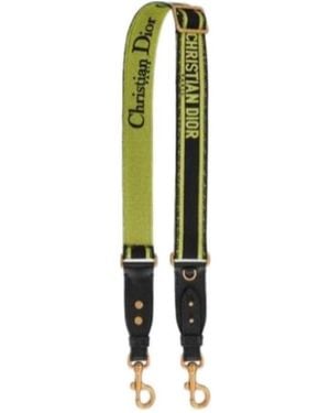 Dior Printed Logo Bag Strap - Green