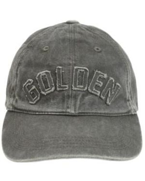 Golden Goose Logo Hat - Grey