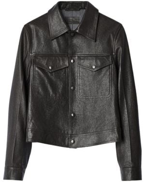 Lemaire Trucker Jacket - Black