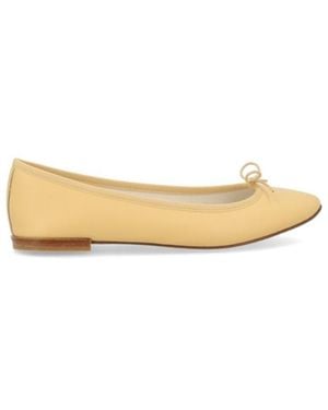 Repetto Cendrillon Bow-Tie Detail Ballet Flats - Natural