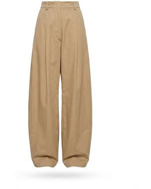 Haikure Belt Loops Slacks - Natural