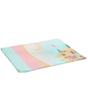 MC2 Saint Barth Thaiti Printed Pareo - Blue