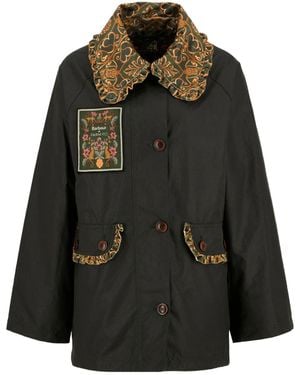 Barbour Farm Rio Maria-Clara Waxed Jacket - Black