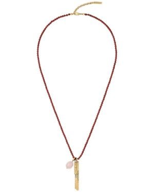 Givenchy Tape Long Necklace - White