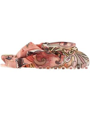Etro Logo Hair Accessories - Pink