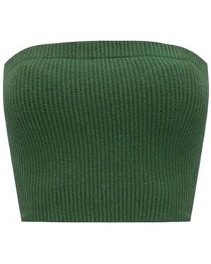 By Malene Birger Giovania Knitted Top - Green