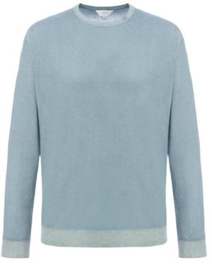 Malo Tavolozza Crew Neck - Blue