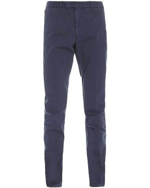 Armani Collezioni Tapered Casual Trousers - Blue
