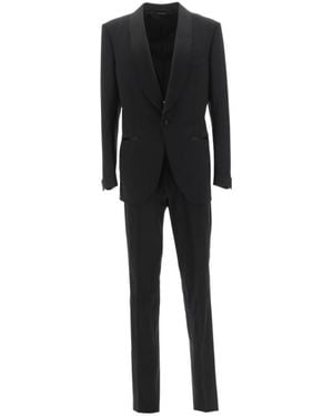 Tom Ford Slim-Cut Two-Piece Tuxedo Suit - Black