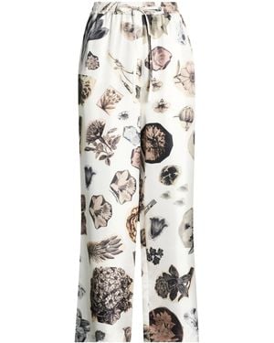 Marni Floral Printed Pants - White