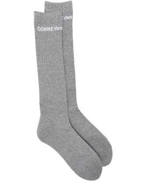 Comme des Garçons Calf Socks - Grey