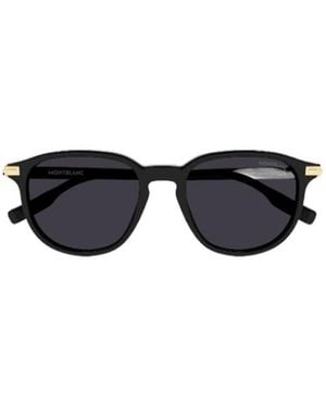 Montblanc Eyewear Square Frame Sunglasses - White