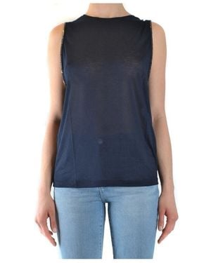 Dondup Sleeveless T-Shirt - Blue